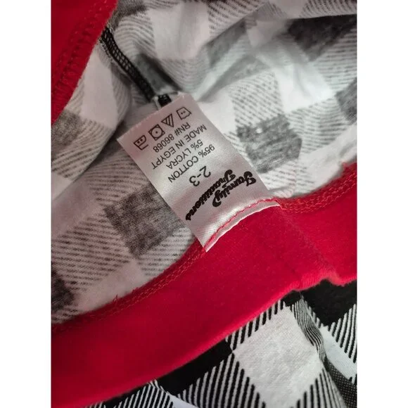 Buffalo Plaid Pajama Set By Family Tradition 8/10 - Picture 5 of 8